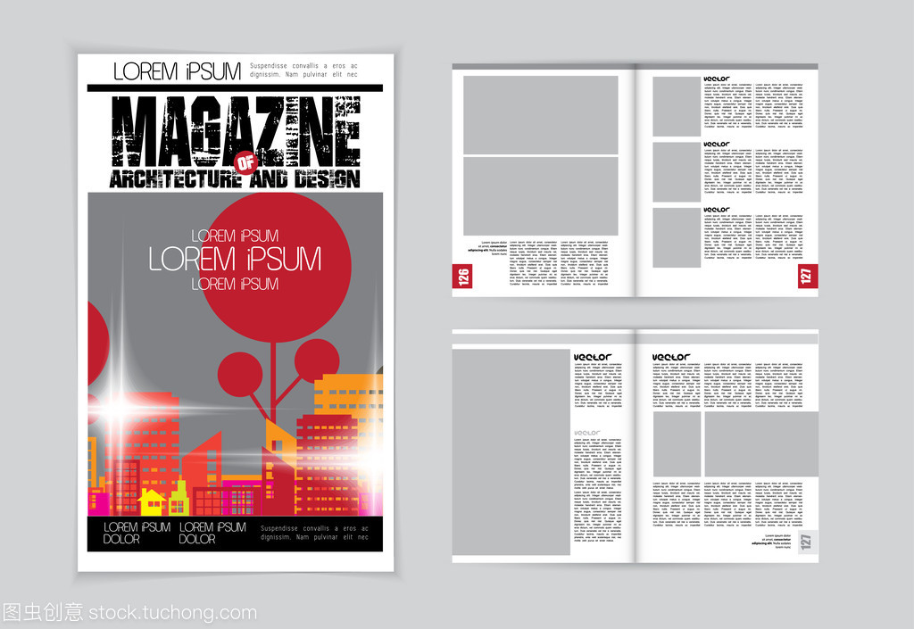 建筑杂志的布局设计 构筑视觉与知识的和谐空间